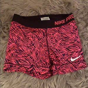Pink Nike pros
